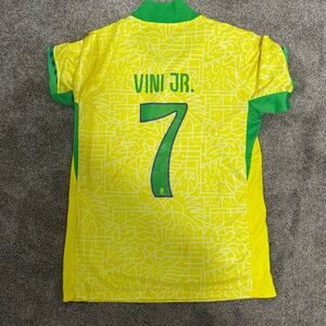 Nike Yellow and Green Men's Jersey